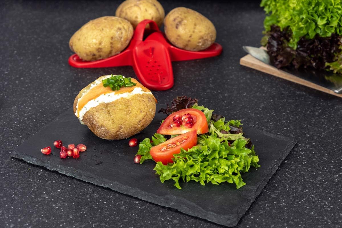 Microwave Potato Baker in Red