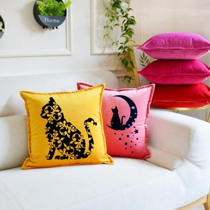 14 Pcs Cat Stencils for Painting on Wood Canvas Shirt, Small Large Flower Moon Cat Stencil Plastic Shirt Fabric Stencils for Painting on Wall Wood Burning Craft Fabric(cat)
