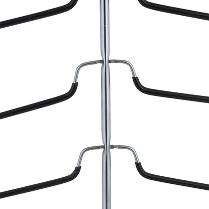 Organize It All 6 Tier Blouse Tree Hanger in Chrome