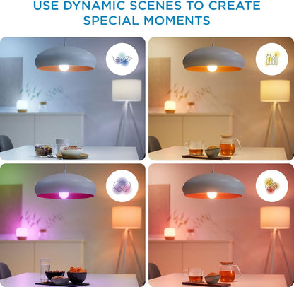 WiZ 60W A19 Tunable White LED Smart Bulb - Pack of 6 - E26- Indoor - Connects to Your Existing Wi-Fi - Control with Voice or App + Activate with Motion - Matter Compatible