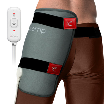 Comfytemp Hip Heating Pad for Hip Sciatica Pain Relief Brace, Birthday Christmas Gift for Mom Women Wife Men Dad, FSA Eligible Lower Back Thigh Buttock Electric HSA Heat Pad Hot Physical Therapy(L/XL)