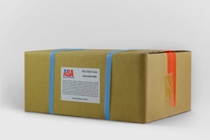 ASA Industrial Hot Glue Sticks 5/8" x 2" Clear High Temp – Stronger Hold, Low Stringing – Short Glue Gun Refills for Crafts, Wood, Fabric & Packaging – 25 lb (Approx. 1,416 Sticks)