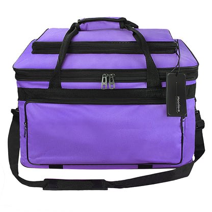 Large Capacity Art Supply Storage Bag with Straps, Waterproof Art Craft Drawing Supplies Storage Tote Bag Portable Travel Bag