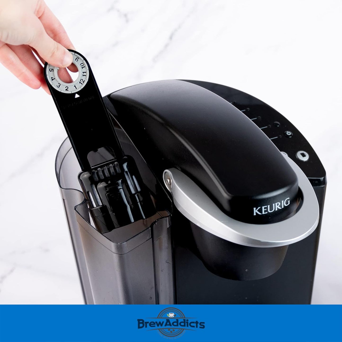 Water Filter for Keurig 1.0 Coffee Makers, Starter Kit: 6 Filters & 1 Filter Holder, Replacement Cartridges