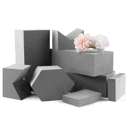 LOMIMOS Dry Floral Foam Bricks, Florist Blocks Supplies for Artificial Flower Arrangement DIY Craft, Pack of 5, 8.5 x 3.8 x 3.03 Inches
