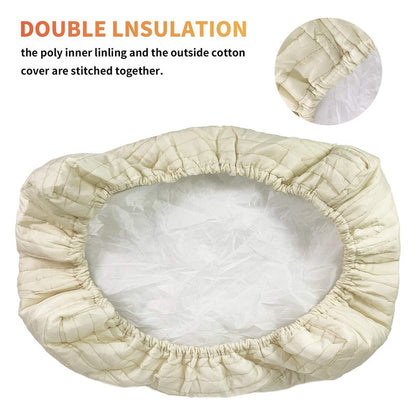 Homydom Indoor Air Conditioner Cover AC Unit Covers (Beige, 28"x20"x3.5")