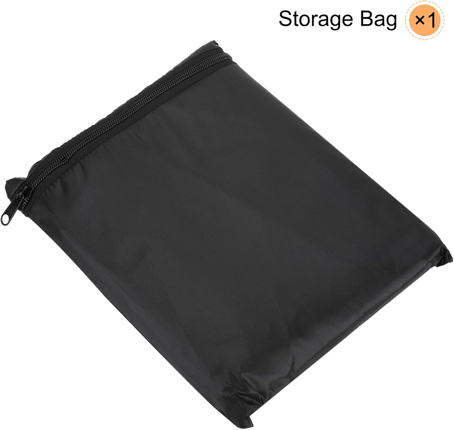 uxcell Air Conditioner Cover, 26"x26"x32" Outdoor Unit Square Vertical Protective Cover (Black)