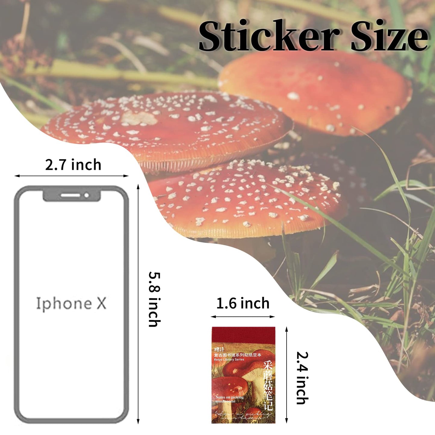 Daoeny 450 Pieces Washi Sticker Set, 9 Set Scrapbooking Diary Planner Album Diary Notebook, Scrapbooking Sticker Journaling Supplies for DIY Arts and Crafts Card Making Laptop Decoration