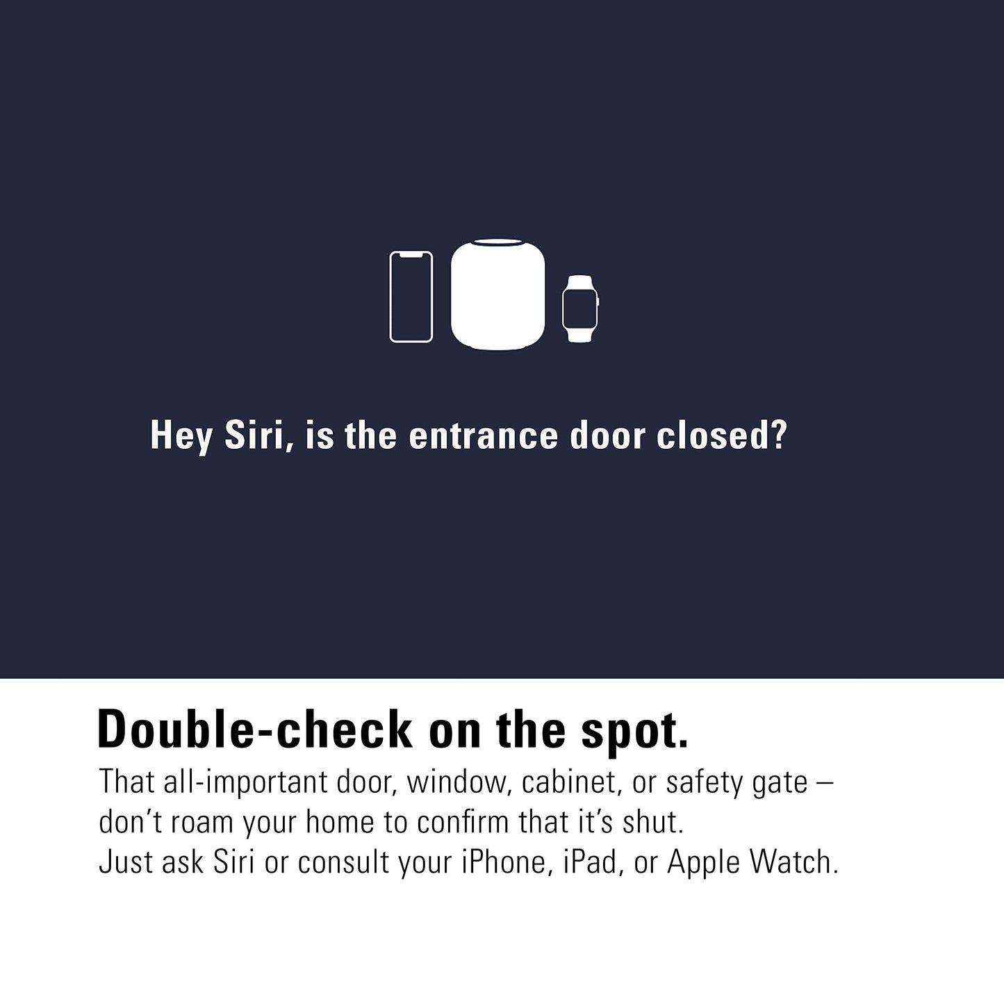 Eve Door & Window (Matter) 3 Pack – Smart Contact Sensor for Doors & Windows, Open/Closed State, Automatic Control of Accessories, Matter Over Thread, Apple Home, Alexa, Google Home, SmartThings