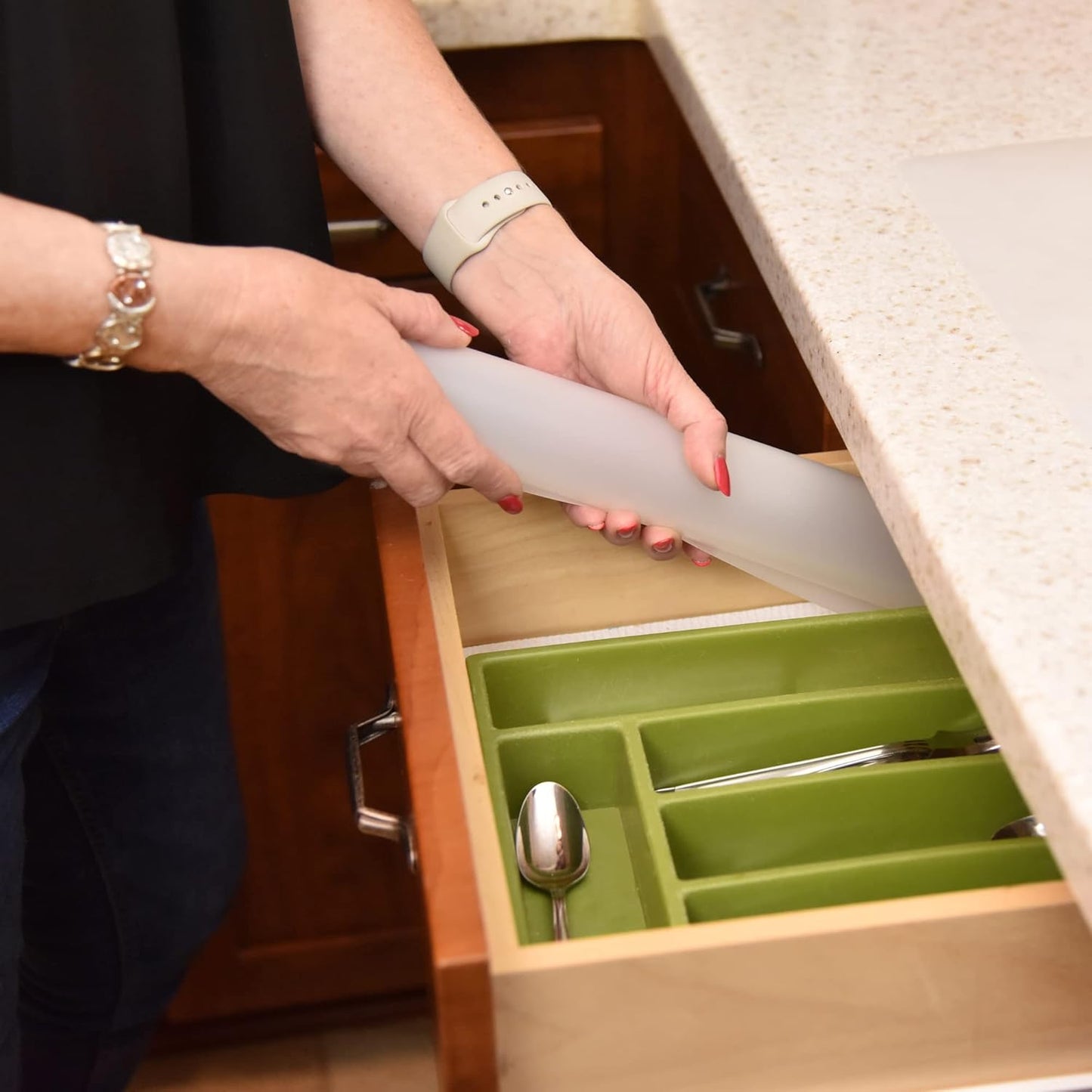 Kitchen Cutting Board | Flexible Chopping Mats | Food Safety | Set of 16 | 12x15” Size | Hanging Hole for Easy Drying