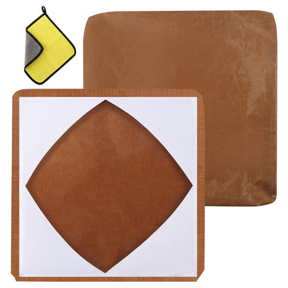 Heat Press Cover,2Pcs 15" x 15" Heat Press Transfer Sheet,Non-Stick Teflon-Sheet Protective Resistant Mat, Reusable Heats Resistant Craft Mat for Machines,HTV,Iron On Projects