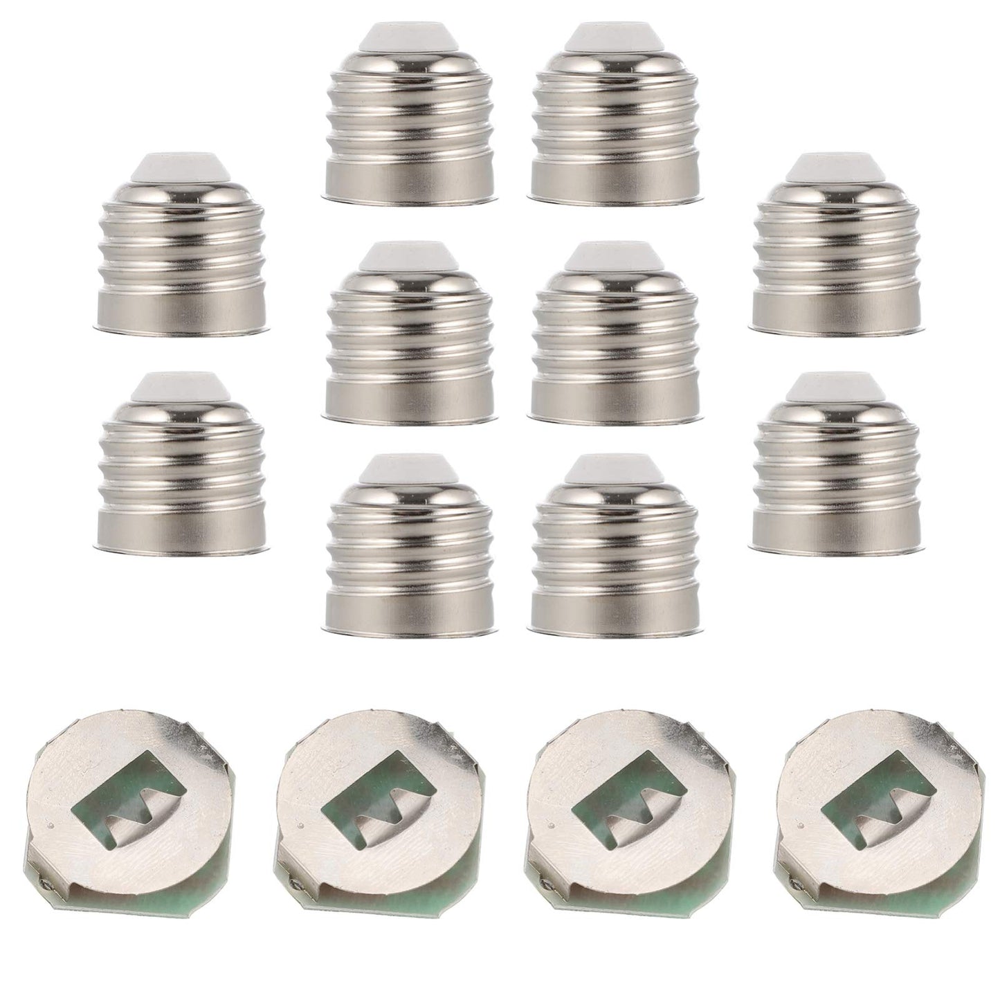 Light Bulb Accessories Kit with Led Chip Bases and Caps for Diy Resin Bulbs Lamp Parts Supply for Home Decorative Lighting Party Crafts