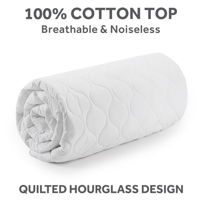 Sunbeam Electric Heated Mattress Pad Queen 80" x 60" 12 Heat Settings 12-Hour Auto Shut-Off Fast Heating Soft Cozy Fabric Deep Pocket Skirt Machine Washable