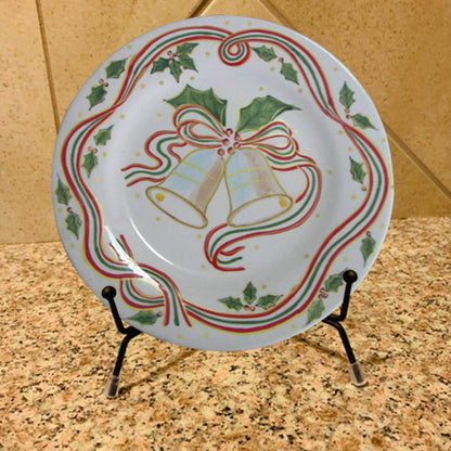 2 Pack Upgraded Plate Display Stands, 12 Inch Anti-Slip Iron Photo Holder Stands, Compatible with 13 to 18 Inch