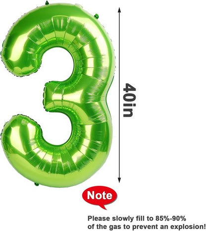 Light Green Number 9 Balloon by [Brand Name] - 40 Inch Birthday Party Decoration for 9, 19, 90 Celebrations