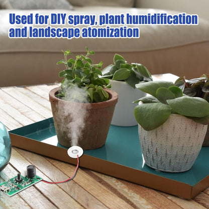 8 Pcs Atomization Disc, DC 5V USB Humidifieration Mist Maker, Atomization Module with Timing Switch for DIY Home