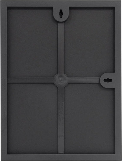 MCS 9x12 Picture Frame Black, Vertical & Horizontal Wall Hanging for Photos & Art Prints (1-Pack)