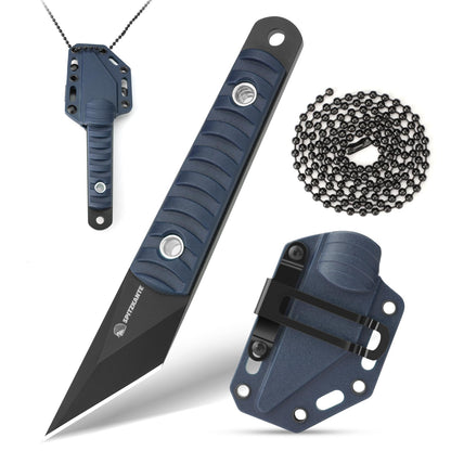 SPITZKANTE Precision Grafting Knife, Full-Tang Design, Precision Gardening Tool for Budding, Bonsai and Plant Grafting, Blue Handle