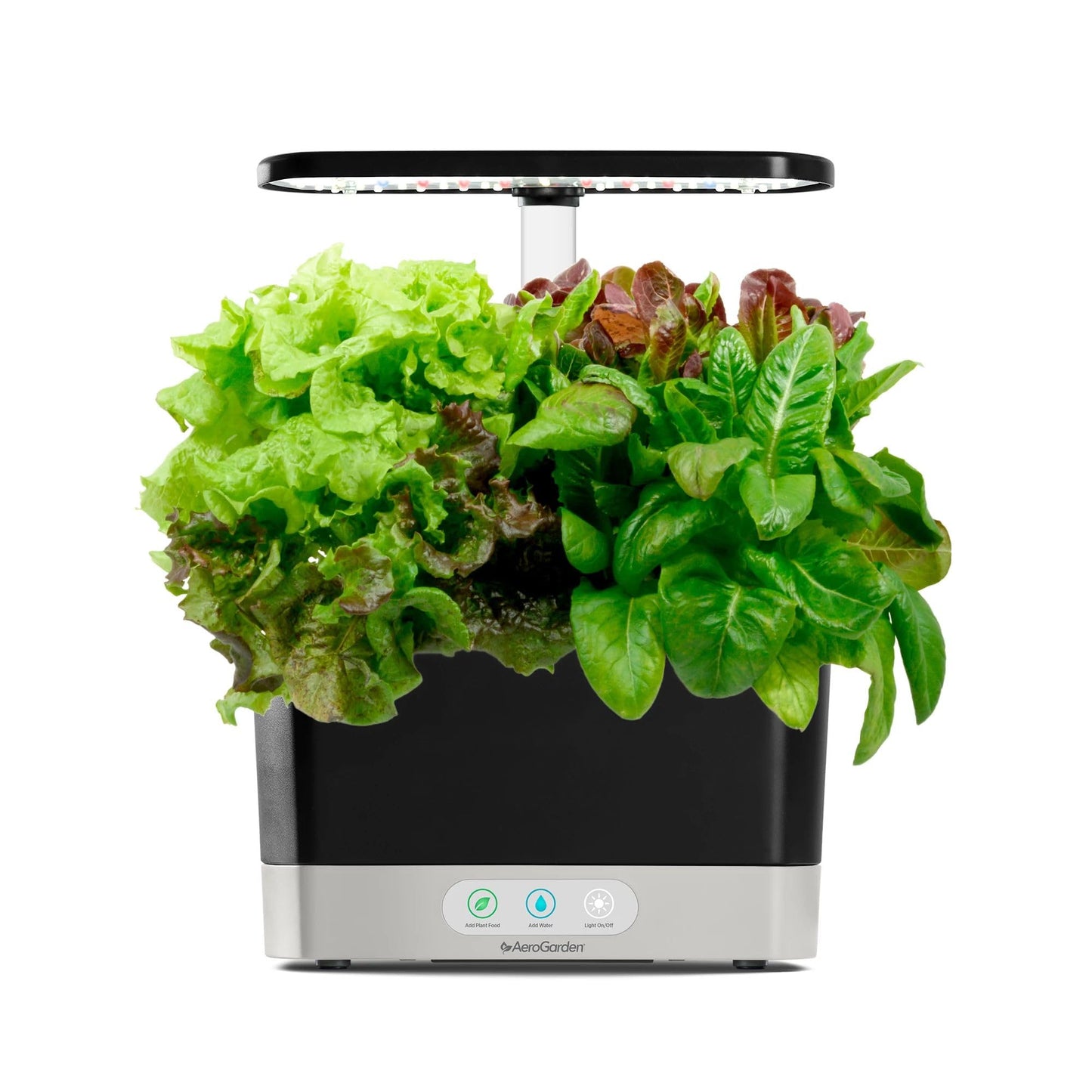 AeroGarden Heirloom Salad Greens Mix Seed pod Kit with Pre-Seeded Grow pods, Liquid Plant Food, and Growing Guide, 6-Pod