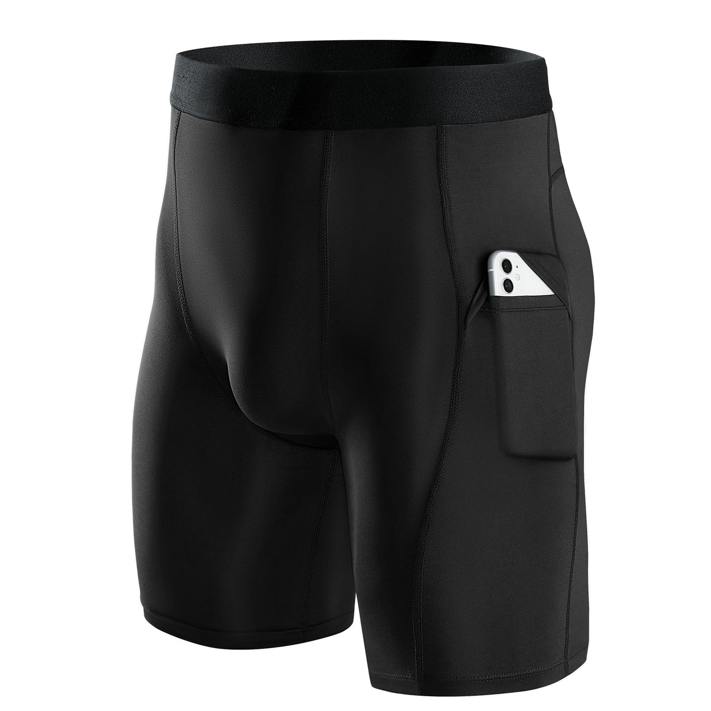 Niksa Compression Shorts Men, Compression Underwear for Men Athletic Shorts, Running Workout Fitness Shorts