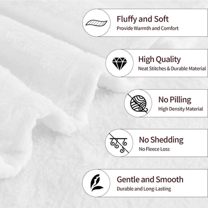 50x60-Inch Cute Dog Paw Print Theme Blanket Lightweight and Compact for Easy Folding, Anti-Pill, Wrinkle-Resistant