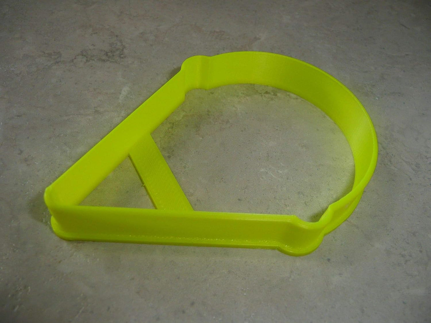 SNOW CONE OUTLINE COOKIE CUTTER for Shaved Ice Frozen Dessert Summer Treat, Made in USA PR3766