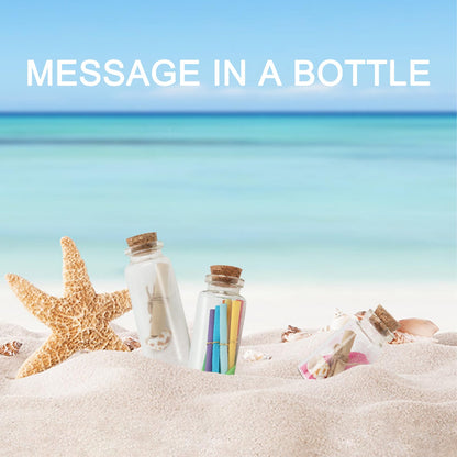 40 ml Small Glass Bottles with Cork, 32 Pack Mini Bottles with Twine & EXTRA Cork Stoppers, Small Vials with Lids, Tiny Glass Bottle, Mini Potion Bottle for Theme Party, Sand