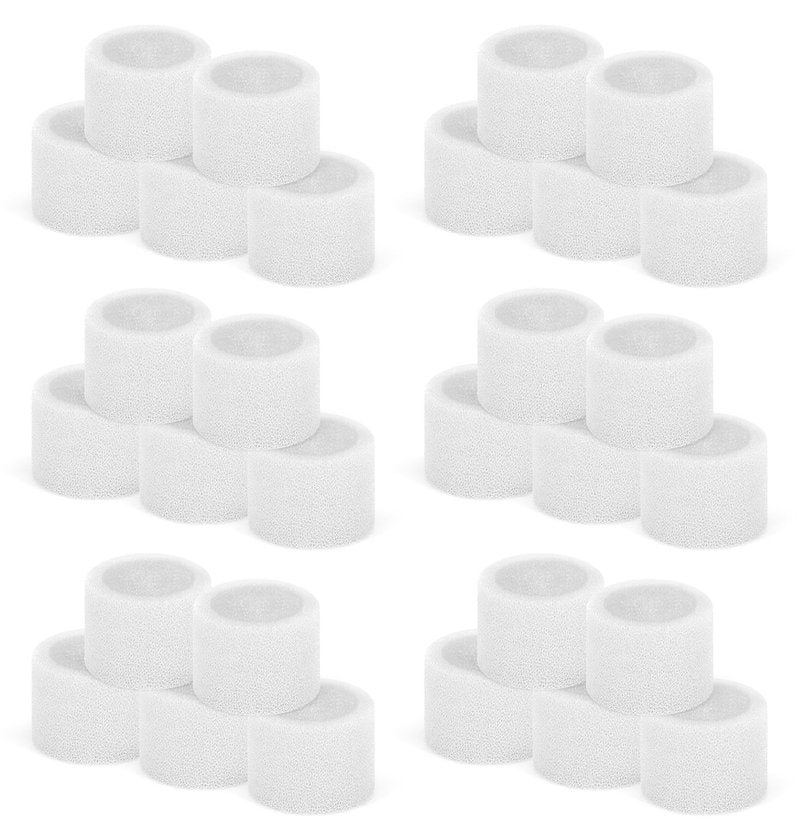 30-Pack Top Fill Humidifier Replacement Filter Compatible with LEVOIT Humidifiers Model Classic160, Dual150, Dual200S, Classic300(S), LV600S, OasisMist450S, Superior 6000S Capture Particles