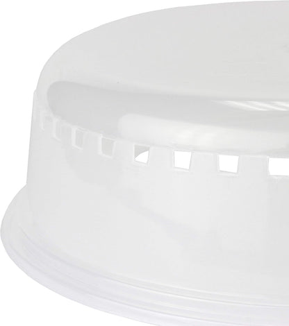 Chef Craft Classic Microwave Cover, Clear, 10 Inches in Diameter
