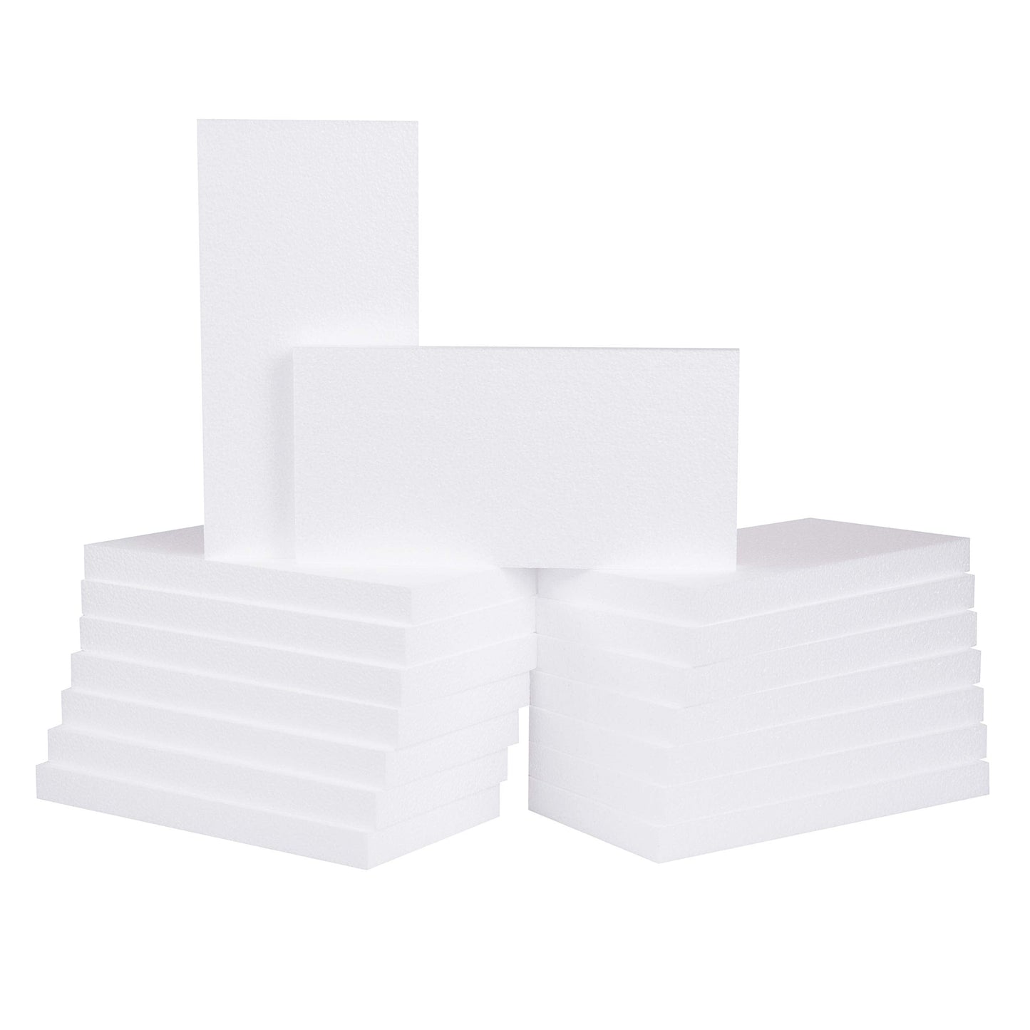 Silverlake 6x12x1 Craft Foam Boards for Styrofoam Sheet Projects (16-Pack)