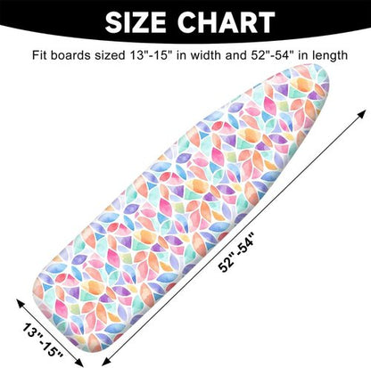 Ironing Board Cover - Heavy Duty Non-Slip Replacement with Thick Padding | 15"x54" Standard Size