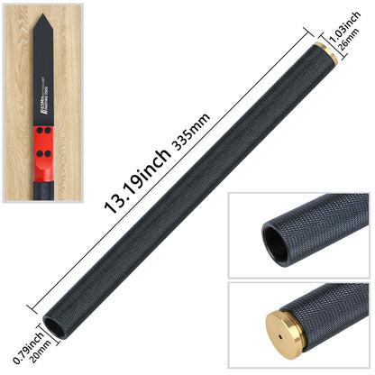 ViewReal Woodturning Parting Tool,Durable Wood Lathe Tools 65Mn Steel Blade, Aluminum Alloy Handle, Precision Wood Lathe Chisel for Carving and Cutting – Ideal for Craftsmen and Hobbyists