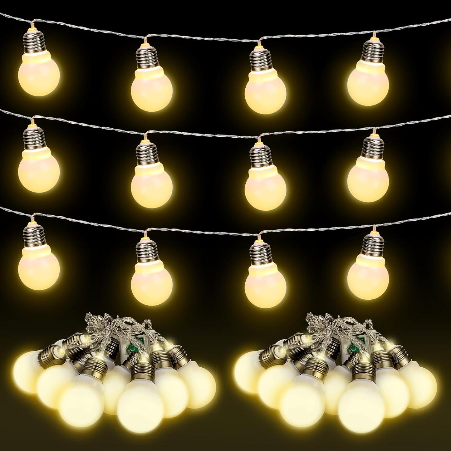 2 Bulbs13.8 3 4 Retisee Pcs Marquee Light String ft Long for Marquee Letters Numbers ft Tall Waterproof LED String