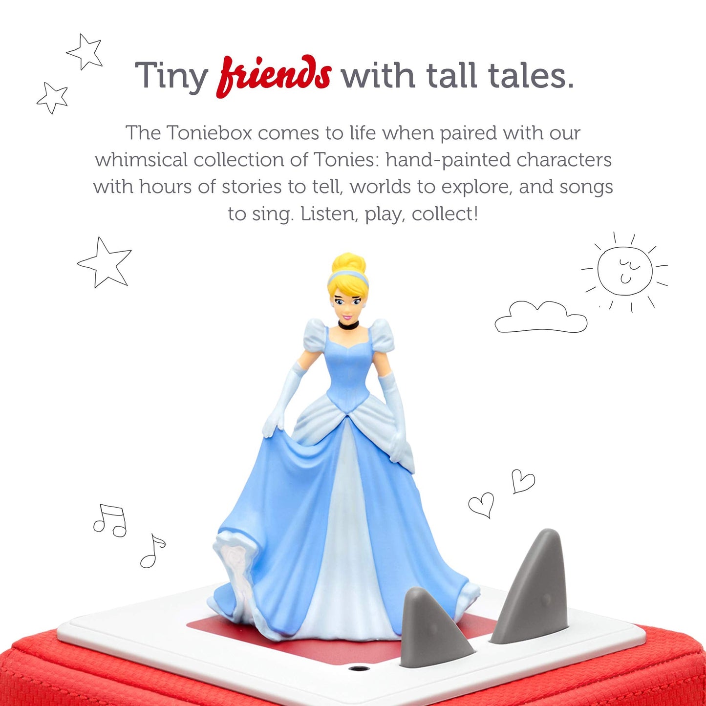 Tonies Cinderella Audio Toy Figurine from Disney
