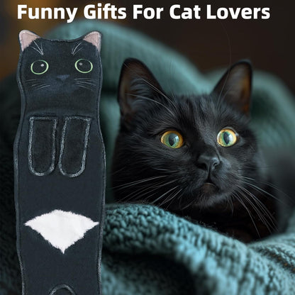 Cat Hand Towels for Bathroom Funny Kitchen Hand Towel Decorative Quick-Dry Hanging Washcloths Cute Soft Absorbent Cat
