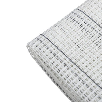 HERCHR Latch Hook Canvas,Rug Making Canvas Latch Hooking Mesh Fabric Blank Rug Hooking Mesh Canvas Kit DIY Mesh Sheet Multipurpose Rug Hooking Mesh for Embroidery Knit(100 * 150cm)