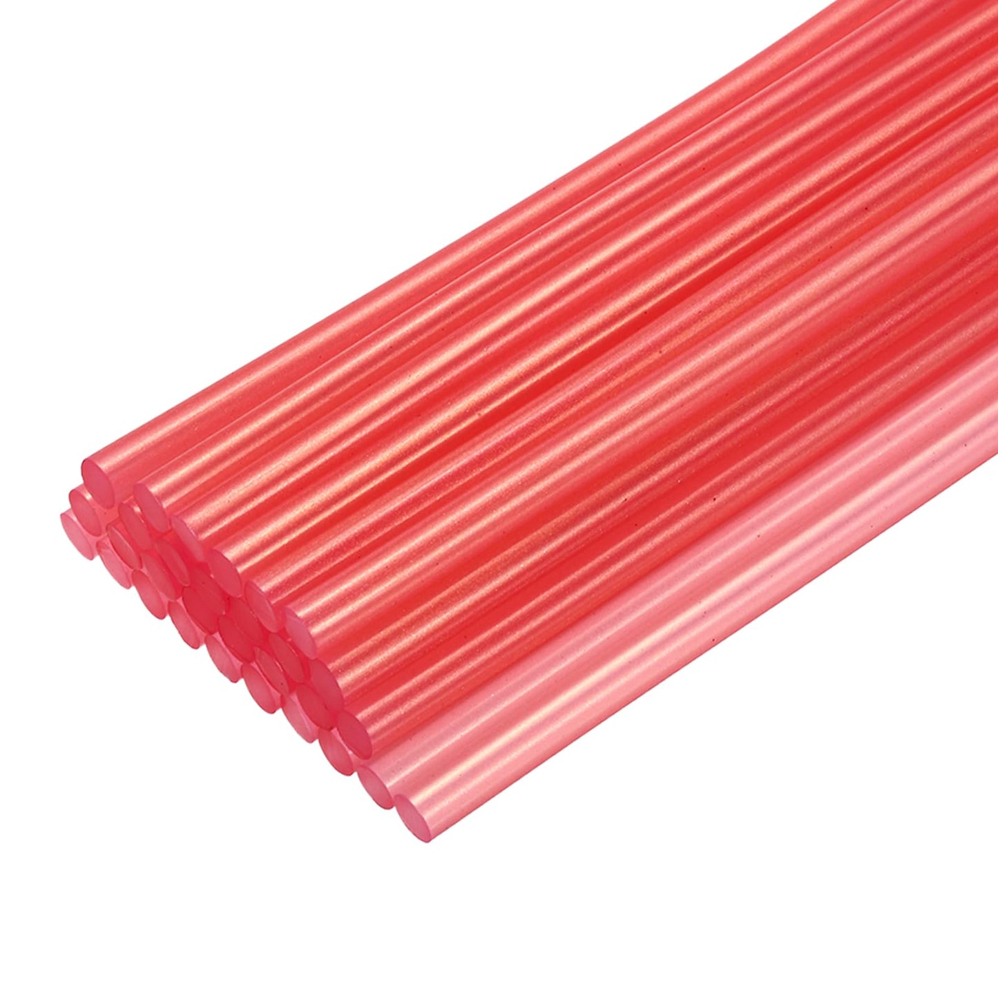 uxcell 30pcs 7mm x 200mm Mini Hot Glue Sticks for Mini Glue Gun, 8-inch x 0.28-inch Glue Gun Sticks for Art DIY Craft, Hot Red