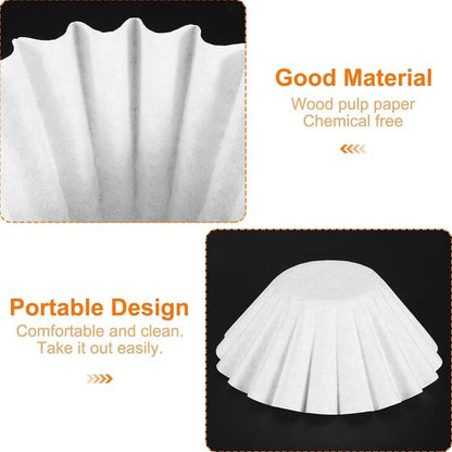 Fellow Aiden Coffee Maker Filters - 100 Count Flat Bottom Paper Coffee Filters | Perfect for Batch Brew