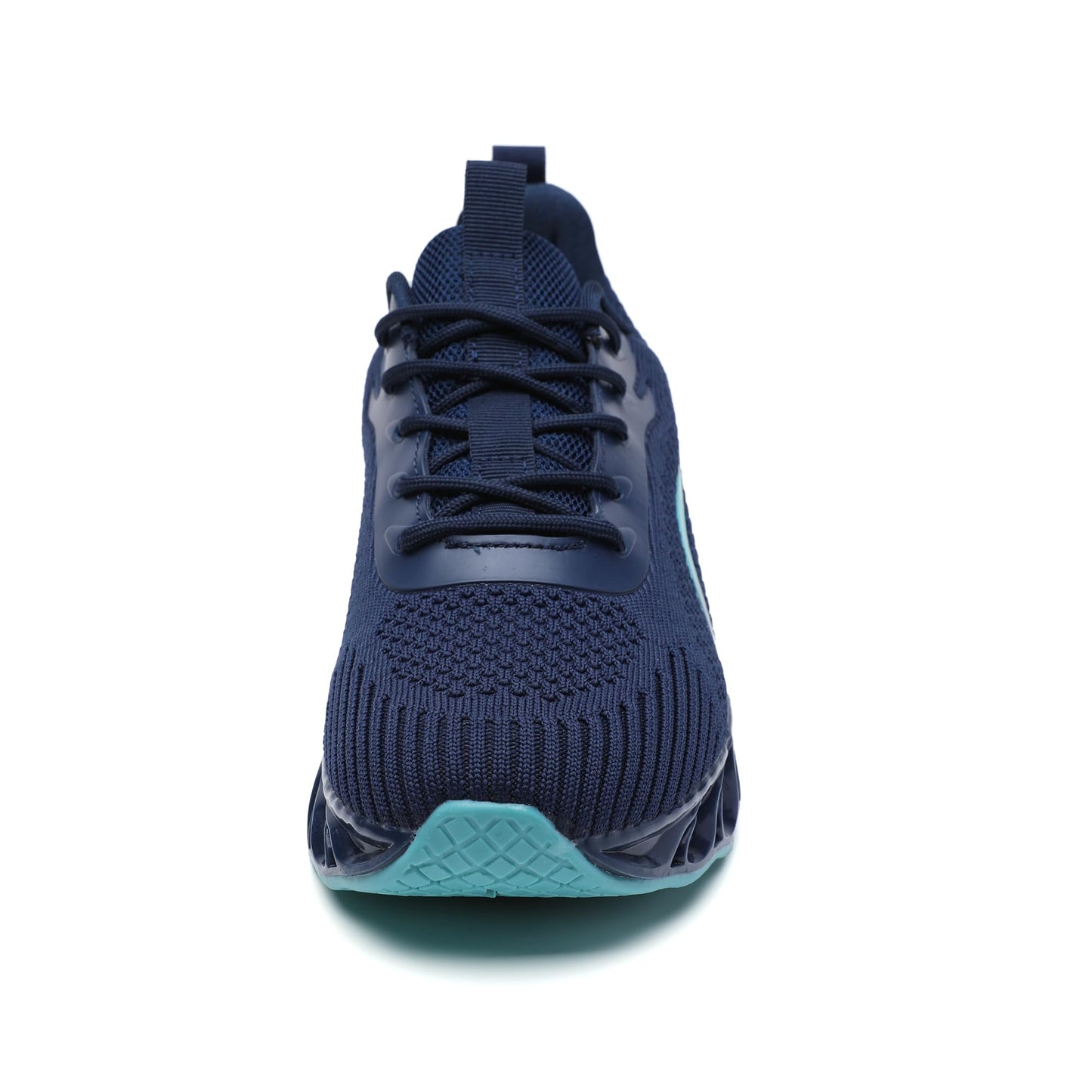 wanhee Running Shoes for Men Sneakers Blue Size 9.5 Athletic Jogging Tennis Walking Shoes Breathable Fashion Gym Runner Trail Workout Shoes