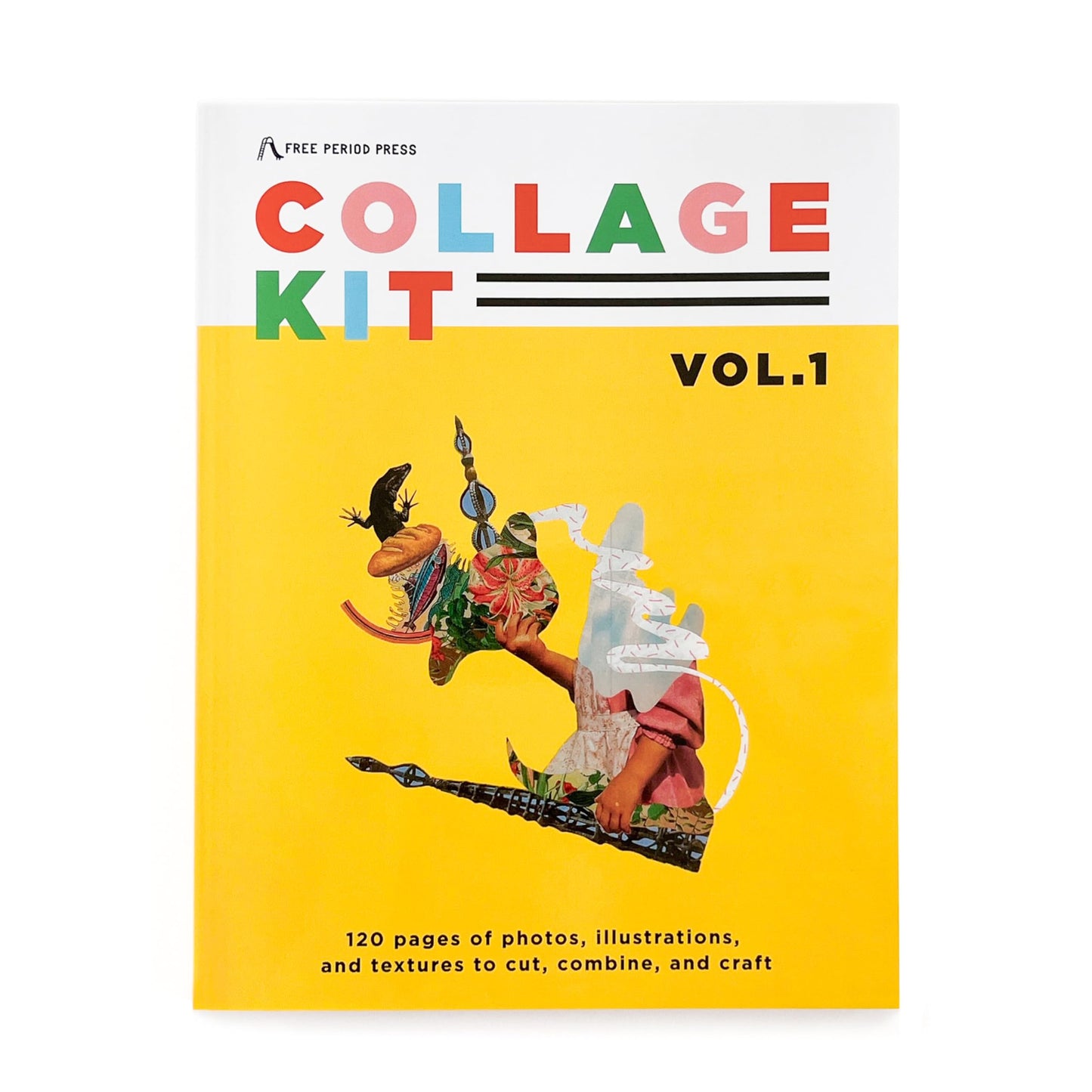 Free Period Press Collage Kit Vol. 1: 120 Pages of Photos, Illustrations, and Textures to Cut, Combine, and Craft | Perforated Pages for Junk Journals, Vision Boards & DIY Crafts (Volume 1)