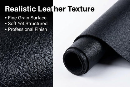PYGMTYU Soft Vinyl Faux Leather Sheets, Waterproof Leather Material, Heavy Duty Marine Vinyl for Boat Seats, Car Interior,Sofa Refurbish,DIY Wallets,Bags,Phone Case,Hair Bows,Placemat,Craft Material