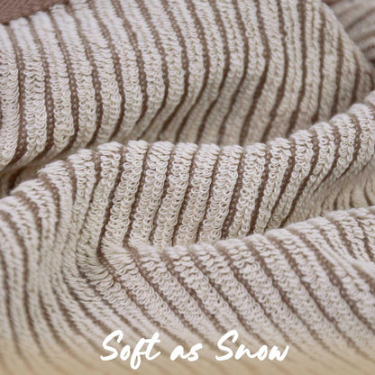 12 Pack, 13.5 13 Inches Cleanbear Wash Cloths Jacquard Weaved Cotton Washcloth for Body and Face, by Soft Face Towels