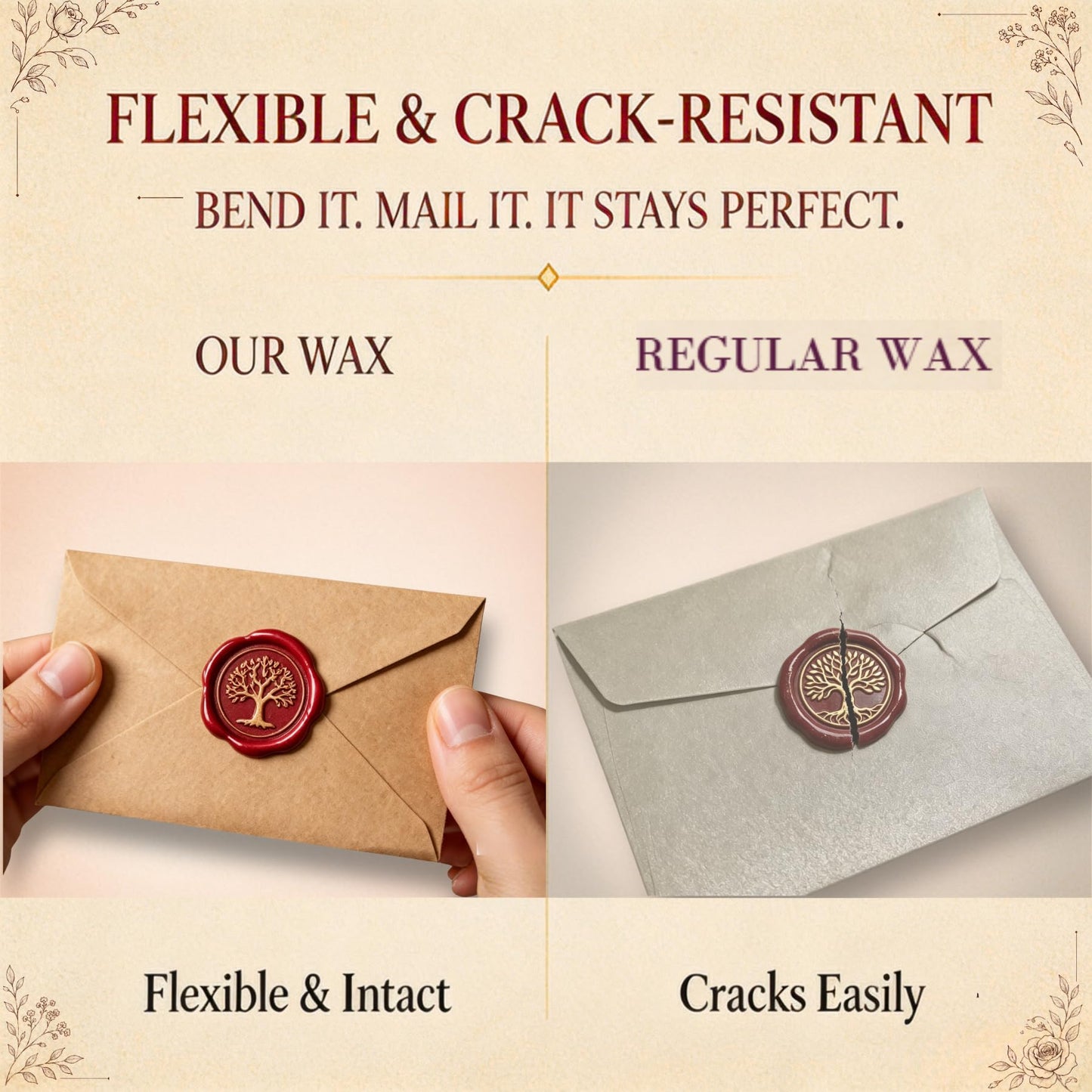 xxxHOLIC Wax Seal Kit, 624 Beads, 24 Colors