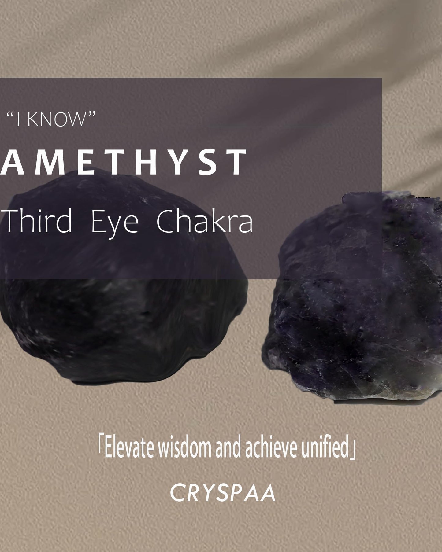 2 Pcs CRYSPAA Deep Amethyst Raw 1.7"-2.1"Crystal and Healing Stones, Selenite Crystals Bulk Rocks for Crafts, Gemstone Lapidary, Crystal Kit, Witch Decor,Chakra, for Women and Festival Day