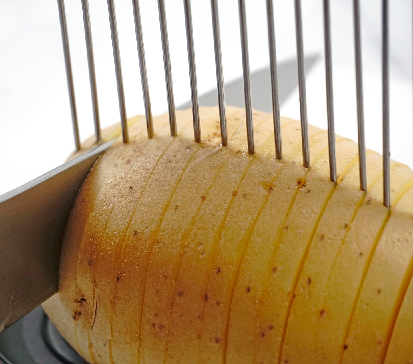 RSVP International Hasselback Potato Guide, One size, Black