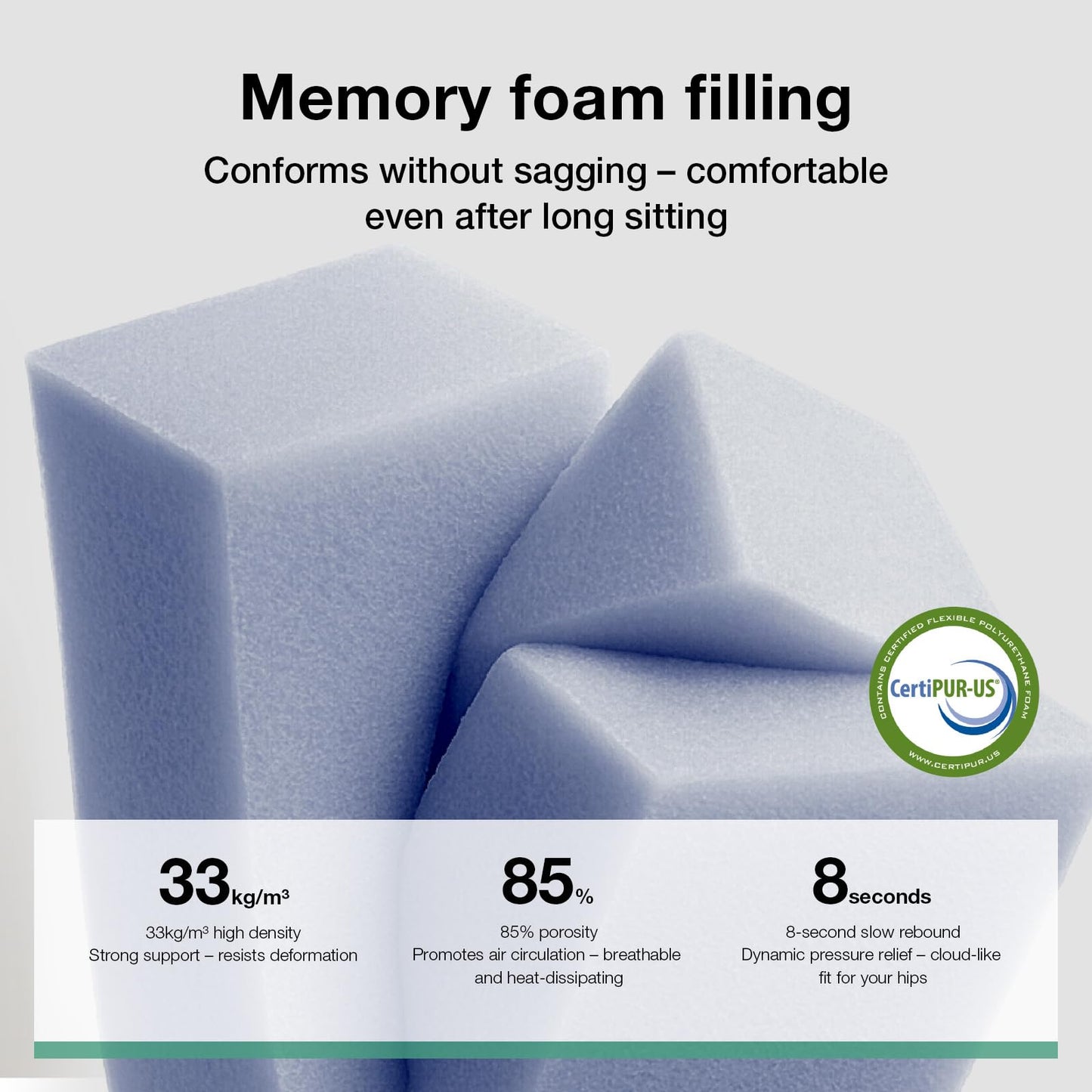 Novilla 104.3" Modular Cloud Couch, Modern Sectional Sofa with Smarts Coil® Support, Chenille Fabric, Upholstered Couch for Living Room Apartments Bedroom, No Assembly, 3 Seater + 2 Ottoman, Dark Grey