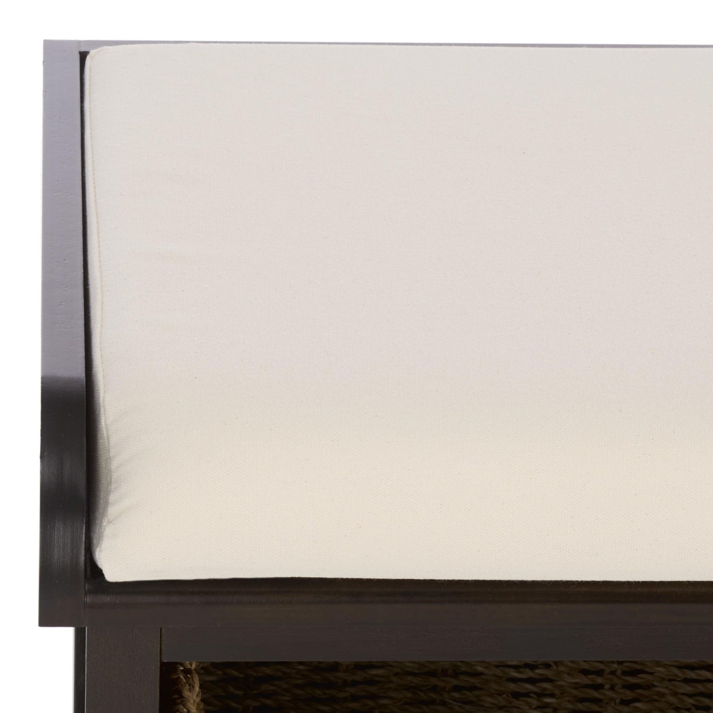SAFAVIEH Furniture - Lonan Storage Bench - Dark Chocolate - Solid Wood - Farmhouse Lift-Top Design - Ideal for Entryway, Living Room, Hallway, 18" Seat Height (AMH5733F)