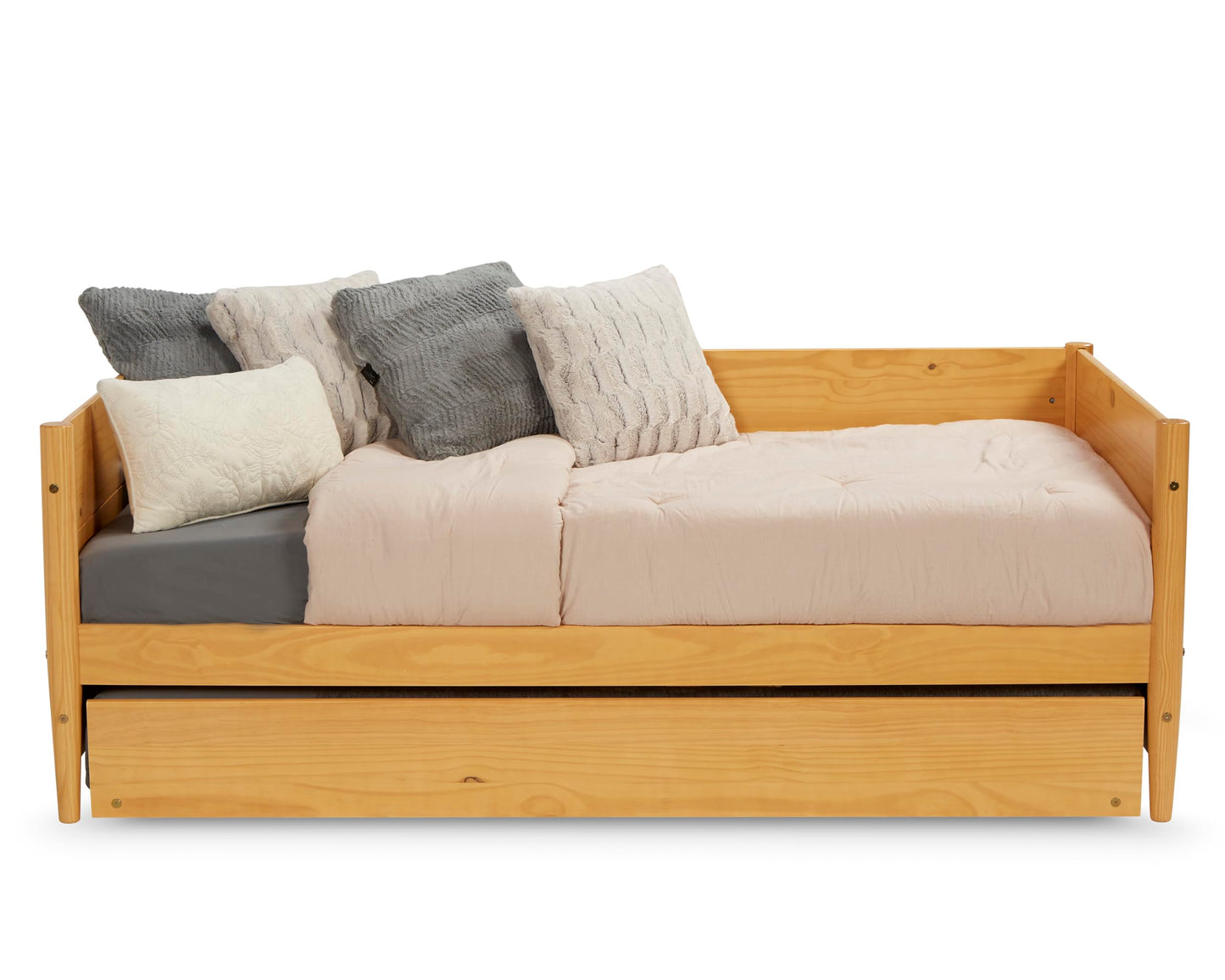 Camaflexi Mid-Century Daybed, Single, Scandinavian Oak, Twin