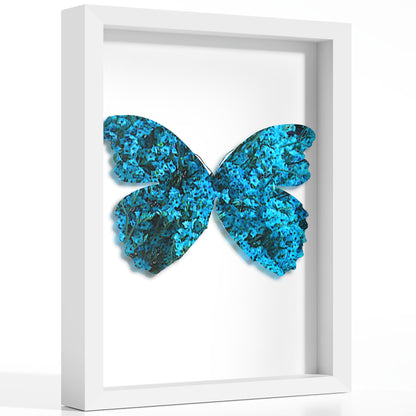 Picrit Shadow Box Frame 11x14, Display Case Box with High Definition Real Glass and Black Back for Memorabilia, Baby Items, Wedding Memories, Crafts, Tickets and Photos, White