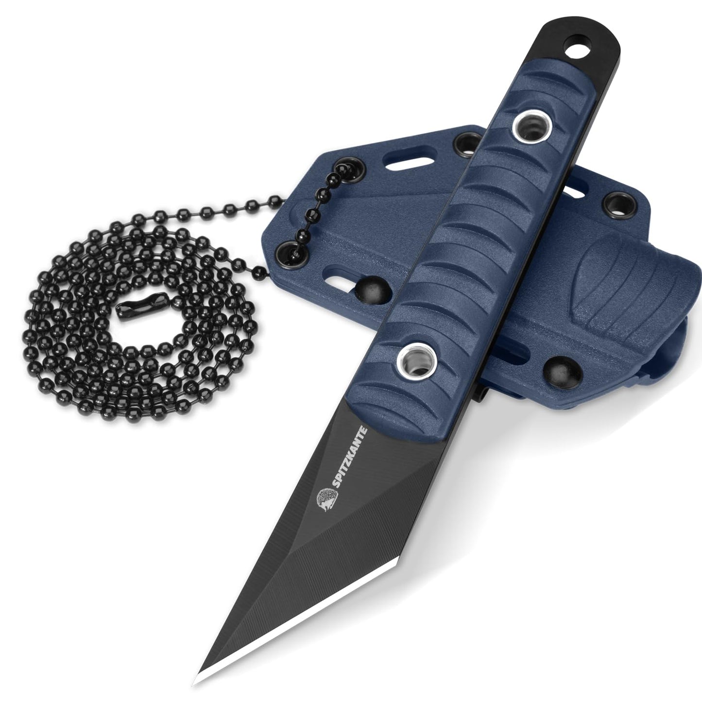 SPITZKANTE Precision Grafting Knife, Full-Tang Design, Precision Gardening Tool for Budding, Bonsai and Plant Grafting, Blue Handle